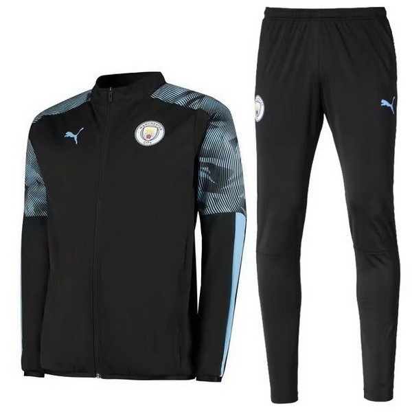 Chandal Del Manchester City 2019-2020 Negro Azul